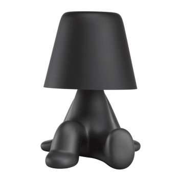 Qeeboo Sweet Brothers Indoor Lamp BOB - Black