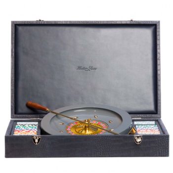 Leather Roulette game set
