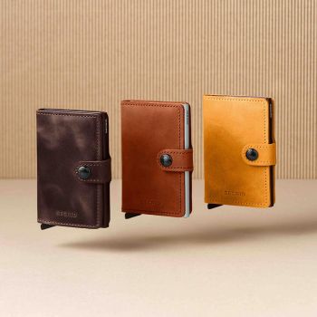 Secrid Miniwallet Vintage - Chokolade