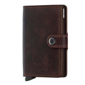 Secrid Miniwallet Vintage - Chocolate