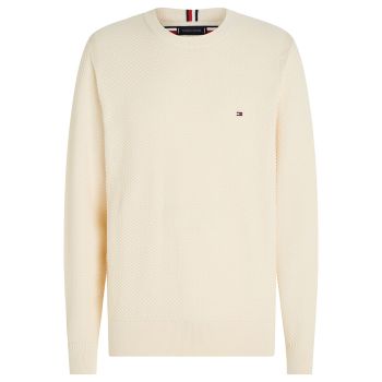 Tommy Hilfiger Pull Ovale En Tricot Gaufré - Calico