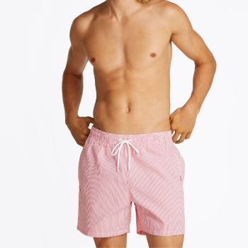 Tommy Hilfiger Short De Bain - Rayé Rouge