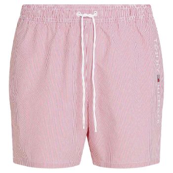 Tommy Hilfiger Short De Bain - Rayé Rouge