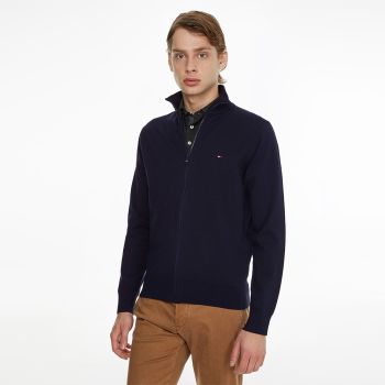 Tommy Hilfiger 1985 Cardigan Zippé - Marine