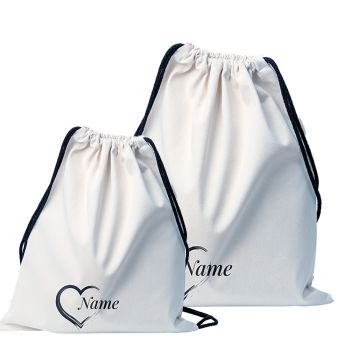 Sac Cadeau En Coton Personnalisé De Luxe - Edition Saint-Valentin
