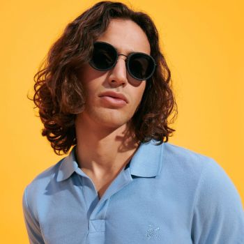 Vilebrequin Lunettes De Soleil Bois De Tulipier VBQ X Shelter - Noir