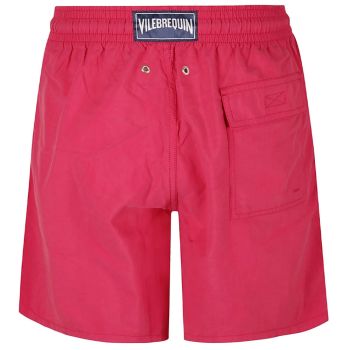 Vilebrequin Short De Bain Aquaréactif Poulpes - Rose-Rouge