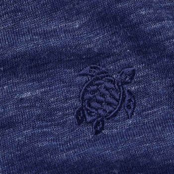 Vilebrequin T-shirt En Lin - Marine