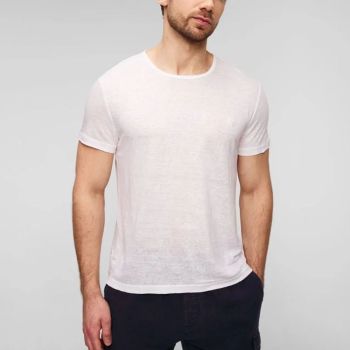 Vilebrequin T-shirt En Lin - Blanc