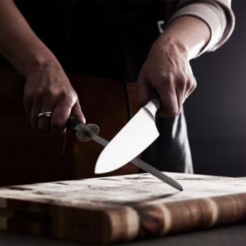 Kaiser-sæt med kokkekniv og slibestål
