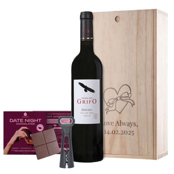 Boite à Vin Pour La Saint-Valentin