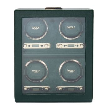 WOLF British Racing Remontoir De Montre 4 Pièces - Vert