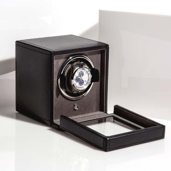 WOLF Cub Single Watch Winder - Brown