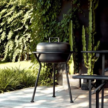 ZEE Koro Barbecue Au Charbon De Bois - Noir