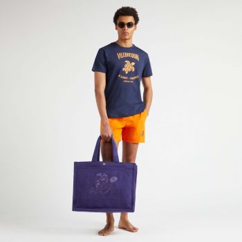 Vilebrequin Tweekleurige Zwemshort - Oranje