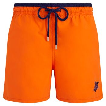 Vilebrequin Bicoloured Swim Shorts - Orange