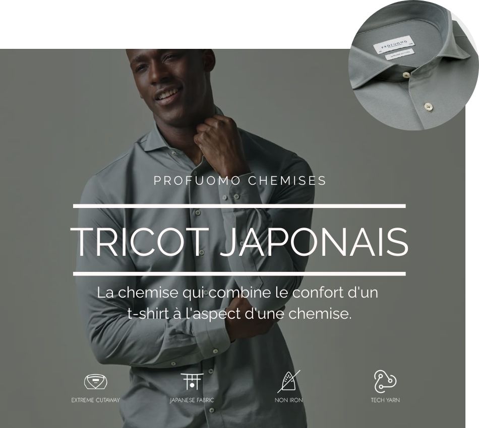 Profuomo_Chemise_Tricot_Japonais